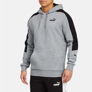 Puma Men's Pipe Sports Gray Hoodie L